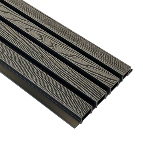 Фасадная реечная панель NEXTWOOD 3D 219х26х3000 Multicolor Gray