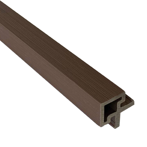 Угловой профиль TimberTex 45х45х4000 (для стеновой панели co-extrusion) Темно-коричневый
