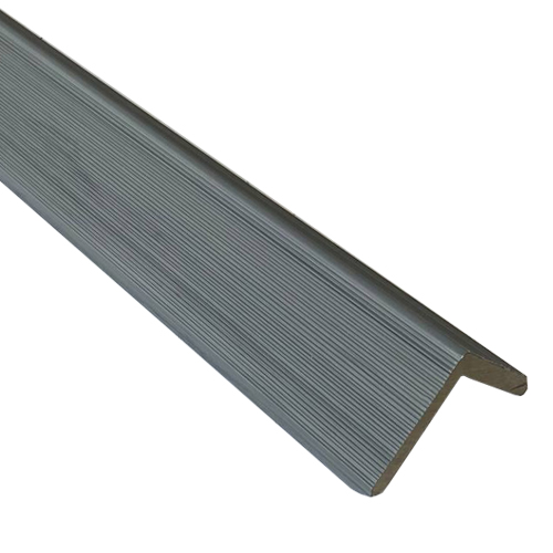 Угловой профиль (L-планка) TimberTex 55х55х3000 (для стеновой панели co-extrusion) Серый микс