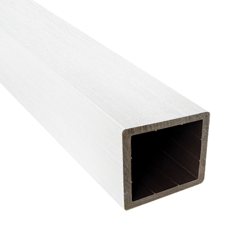 Столб Woodvex Select White co-extrusion (белый) 100х100х3000