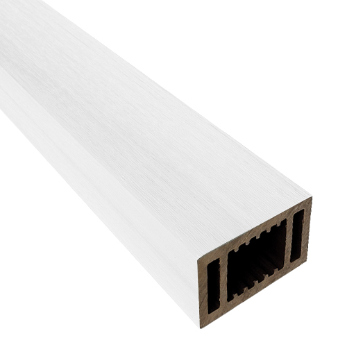 Перила Woodvex Select White co-extrusion (белый) 95х50х3000