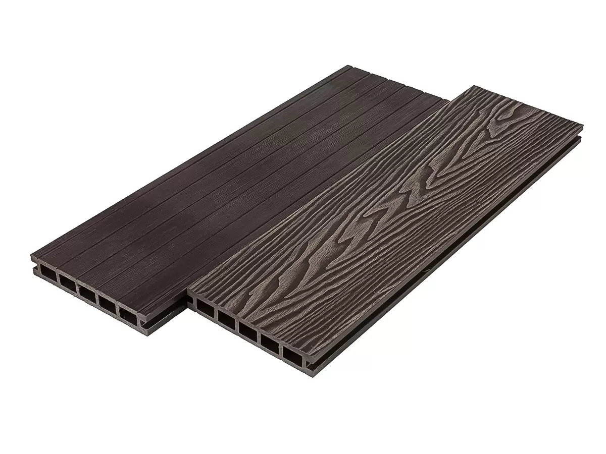 Террасная доска DECKART Praktik New 150х24х3000(4000) Венге